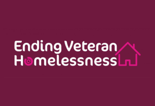 Community Trade Union's Ending Veteran Homelessness campaign logo.