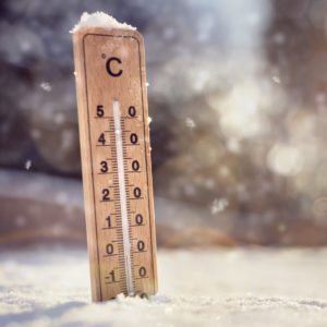 Cold temperatures and the weather