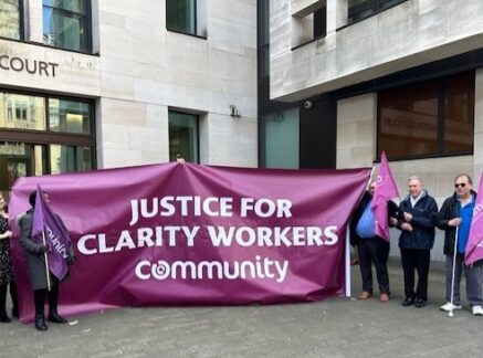 Time for justice for Clarity workers