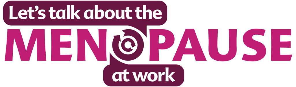 Community Trade Union's Let's Talk About the Menopause at Work campaign logo