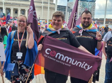 Putting pride in trade union membership