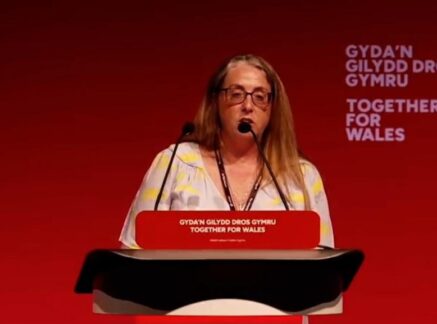 Community in attendance at Welsh Labour Conference