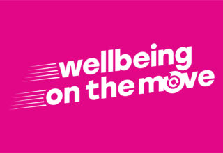 Community Trade Union's Wellbeing on the Move campaign logo.