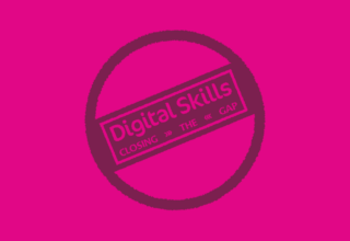 Community Trade Union's Digital Skills: Closing The Gap Campaign Logo