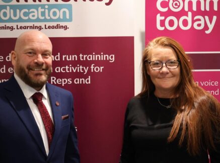 New Community President and Vice-President