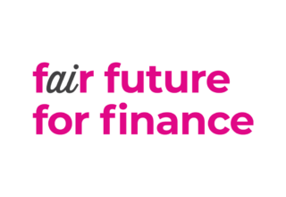 Community Trade Union's Fair Future for Finance campaign logo.