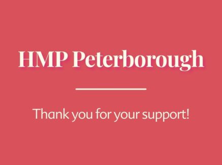 HMP Peterborough signs our Women’s Health Charter