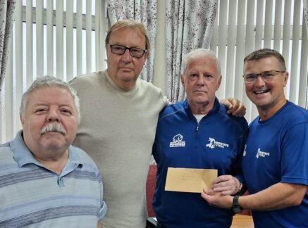 Port Talbot Retired Members Branch donates to Prostate Cymru