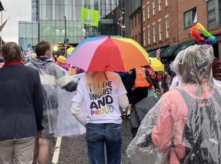 Community waves the flag at Manchester Pride