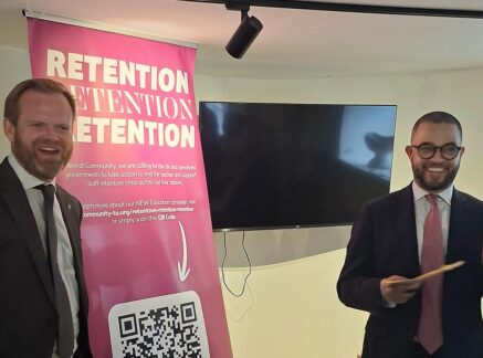Community launches education campaign Retention, Retention, Retention