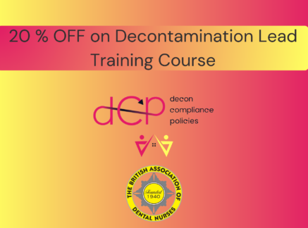 20% OFF Decontamination Lead Training Course