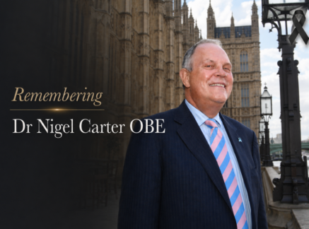 Remembering Dr Nigel Carter OBE